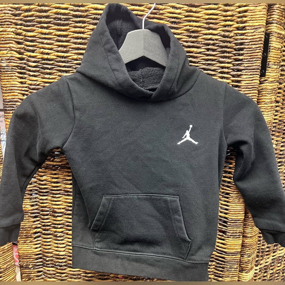 Jordan - Kids Black Hoodie, Size:3T‎